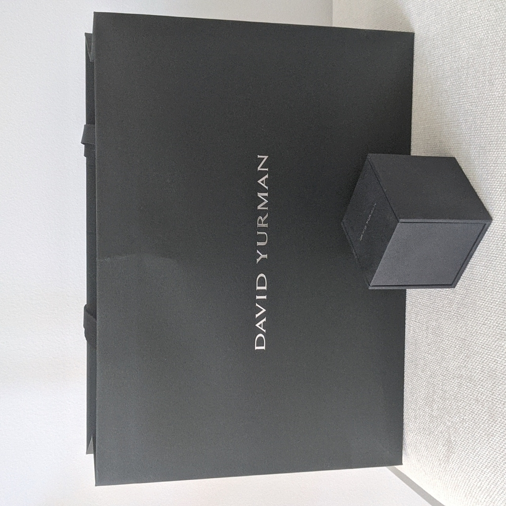 David Yurman bag and ring box (empty)